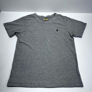 Bape Gray Short Sleeve Men's Tee